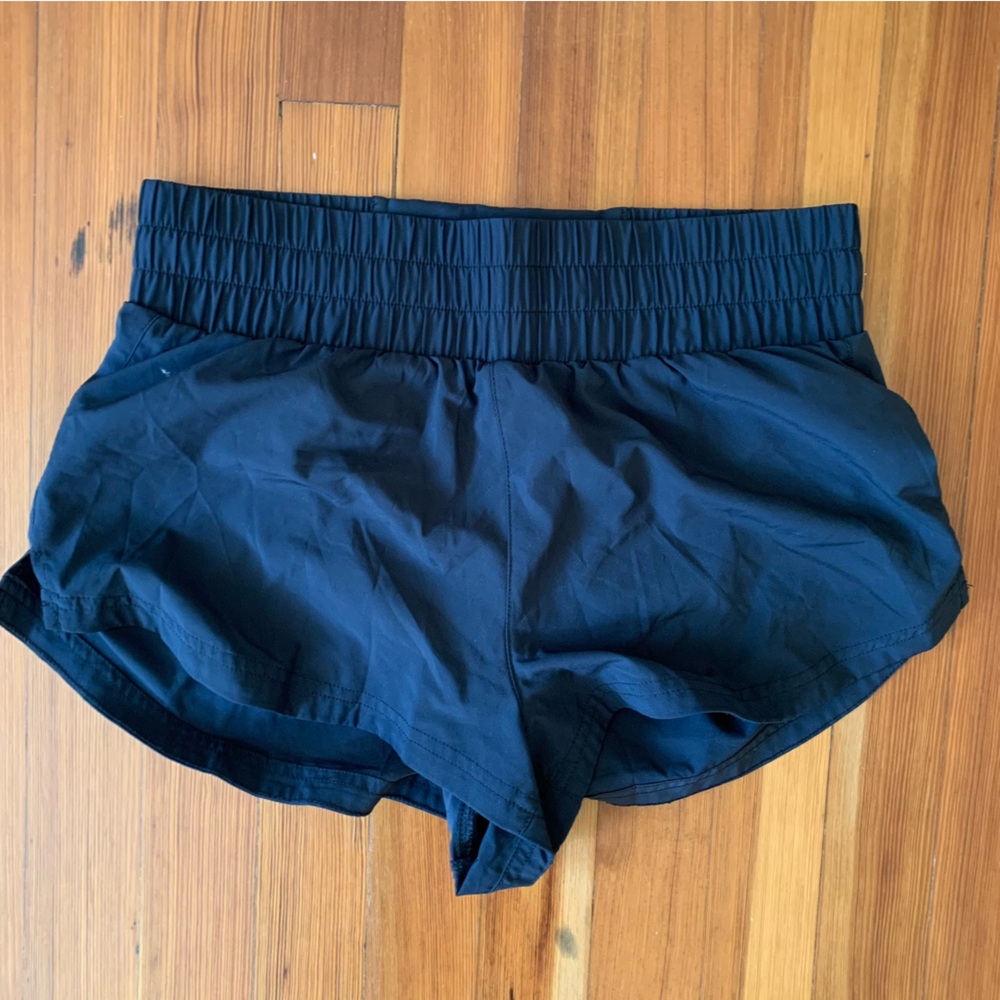 Varley Navy Athletic Shorts